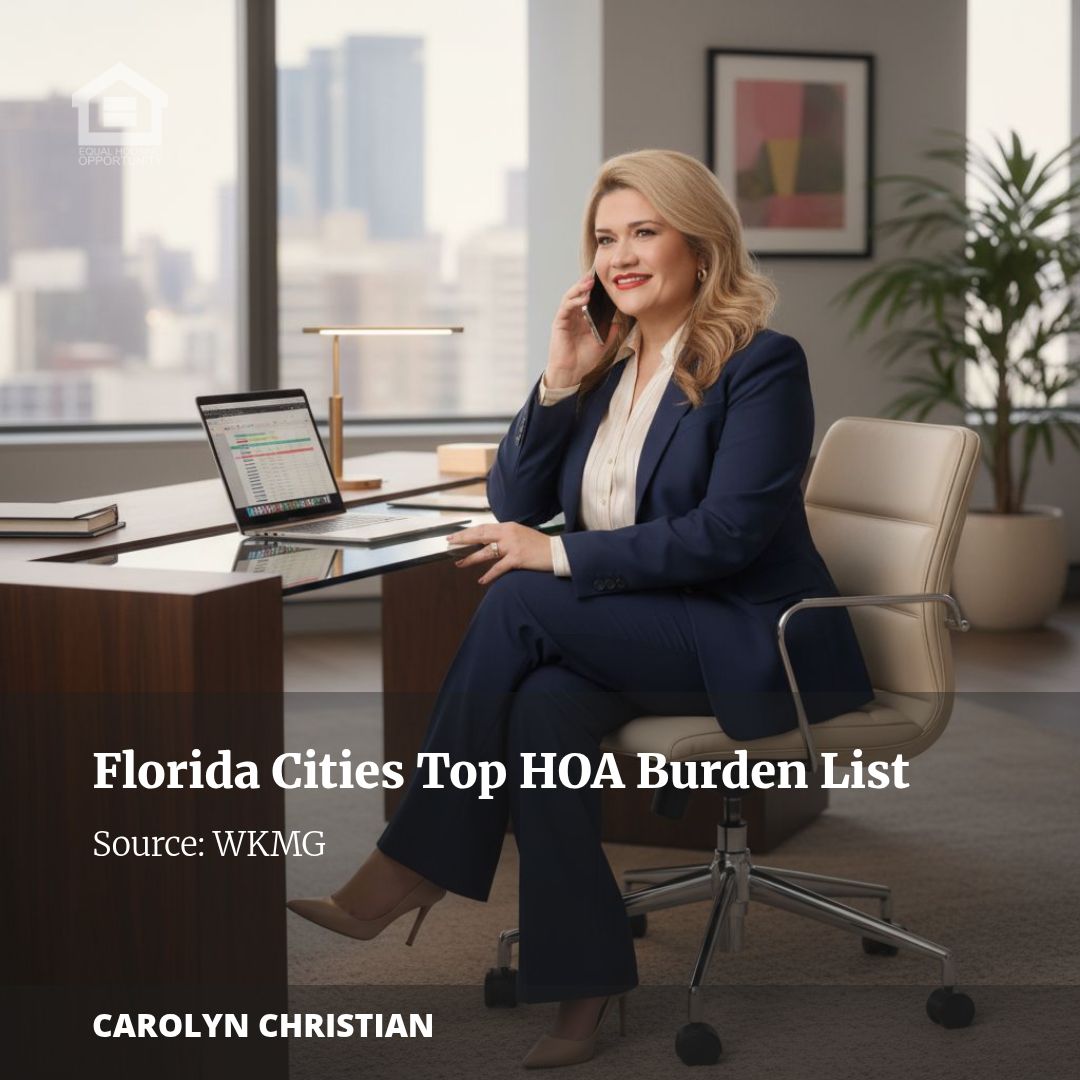 Florida Cities Lead Nation in Active HOA Communities