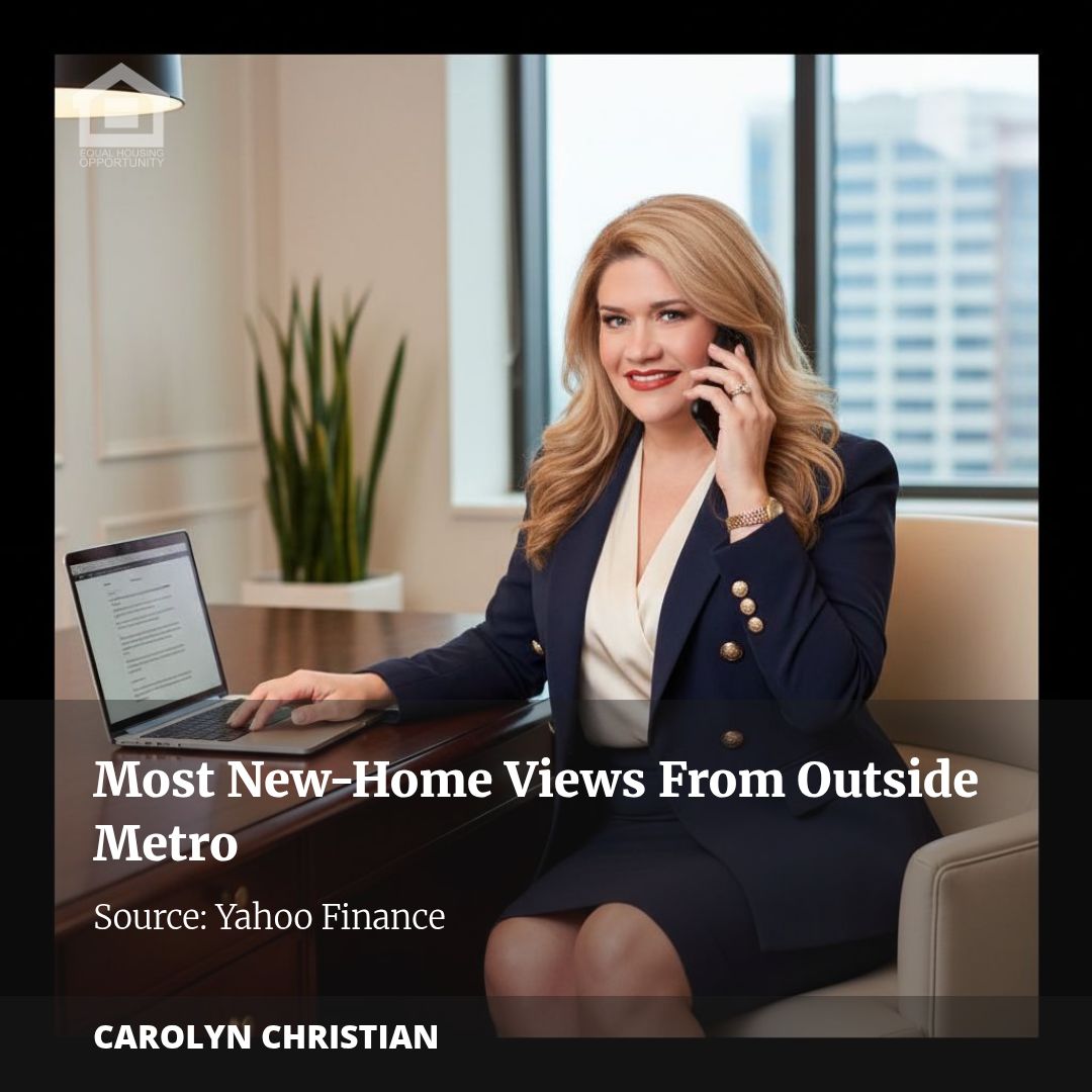 More Than Two-Thirds of New-Home Listing Views Come From Outside Their Metro Area